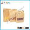 Resealable Kraft Paper Bag With Window