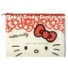 Hello kitty cute red vinyl plastic zip lock bags for girls collecting money