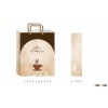 take away food bag paper bag coffee take away paper bag