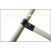 Smooth Industrial Pipe Fittings Nickel Plated / Galvanized Pipe Connectors