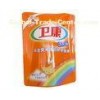 Doypack Foil Packaging Bags Heat Seal For Detergent , Moisture Proof