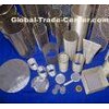 Perforated Wire Mesh Filters Core Support Protection , Filter Parts