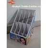 Custom POS 8 Pockets Cardboard Counter Display with dividers for Umbrellas