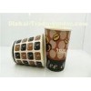 Disposable Single Wall 8oz Hot Drink Paper Cups With Flexo / Offset Printing