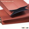 Red logo printed Ground coffee bean aluminium foil packaging bags with valve