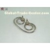 Small brass flange Nickel plated Industrial Electric Copper Heating Element For Gas , 4KW / 230V