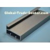 6063 Aluminium Construction Profiles With Champange Anodizing / Brush