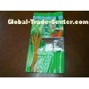Green Side Gusseted Food Pouch Packaging for Biscuit PET / CPP