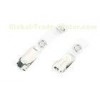 office meeting Metal PE flip top ID card, name Badge Holder Clip with reinforced PVC strap 30287