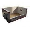 4C offset printing corrugated cardboard PDQ Trays / boxes in supermarkets