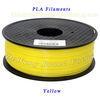 Color 3d printing pla filament 1.75mm 3mm with Rohs , FCA  , CE  , EN71