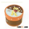 Printed Rounded Gift Paper Box For Christmas
