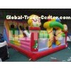 Colorfull Paroro Inflatable Fun City  Durable  / Fireproof From Lilytoys