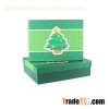 Printed Rectangular Gift Paper Box For Christmas