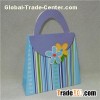 Art Paper Bag With Die-cut Handles
