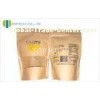 Resealable Kraft Window Tea Packaging Bags With Offset Colorful Print