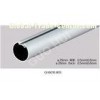 Silver Anodised Aluminium Curtain Track For Hand Operated Metal Rolling Shutters  28mm