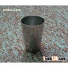 Stainless steel cone-shape health bath cup