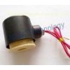 24V -380V Water Solenoid Valve Coil with Black Iron Cover for 2/2 Way Solenoid Valve