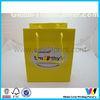 With rope handle Foldable brown paper gift bags , decorative gift bags