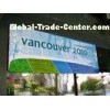 double sideprintedcustom digital banner printing / backdrop banner