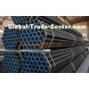 Oiled / Black Pained ERW Welded Steel Pipe , GB/T178-2005 Round Welding Gas Tube