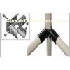 High Glossy Reused Metal Pipe Connectors Black For Pipe Racking
