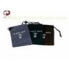Velvet Drawstring Bag With Silk Screen Printed Logo For Dice