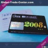 Security PVC cards with hot stamping sticker made in China