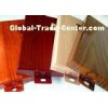 Wooden Curtain Wall Facade Interior Wall Cladding Panels 2440x1220x20mm