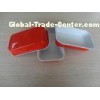 Disposable Foil Casserole Dishes / Aluminum Foil Trays Food Grade for Singapore Airlines