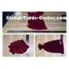 Red Velvet Drawstring Bag , Velvet Gift Pouch For Earring OEM