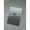 Silver foil hard case bound book printing on demands
