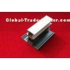 White Coated Extruded Aluminum Profile Wall Thickness 0.6-1.2 For Windows