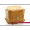 Personalized Wooden Jewellery Boxes, Antique engagement single ring presentation box for men / women