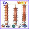 39KV - 51KV Electronic Substation Lightning Arrester with Polymer Housing