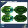 Custom shape security anti-fake hologram laser sticker