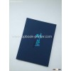 Cloth fabric or lint cover hardcase menu catalogue printer