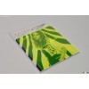 Softcover book with PVC dust jacket printing