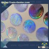 Microtext laser sticker