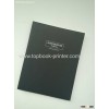 Cotton cloth cover fashion sponge bound hardcase magazine lined with sponge printing
