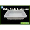 Starch Pantone Biodegradable Plastic Food Trays , Blister Food Boxes Container