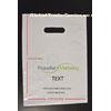 Biodgradable Die cut Plastic handle bag custom printed plastic retail bags