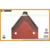 Combine Harvester Spare Parts Steel Knife section4A1023 (MF  206236M1) with 65Mn or T9