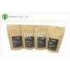 100g Coffee Custom Food Packaging Aluminum Foi / Kraft Paper Food Grade