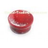 Gift Round Tin Box Peanuts / Candy Storage Metalwire Wooden Handle