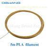 Golden Yellow 1.75mm pla filament for Markerbot , RepRap , Cubify and UP 3D Printer