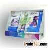 Attractive design flooring books Cardboard Counter Displays tiered cake stands racks