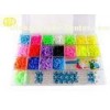 Customized Rainbow Loom Rubber Band , colorful rubber bands for bracelets