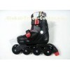 Four 608z Bearing Wheel Inline Roller Skates / Indoor Outdoor Children Inline Wheel Skate